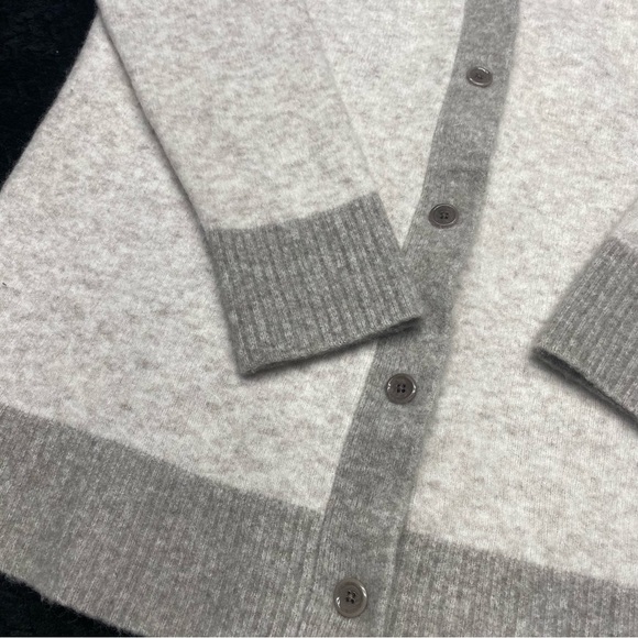 Athleta Westlake Wool Blend Cardigan W Medium Toasted Brown Heather - Picture 5 of 13